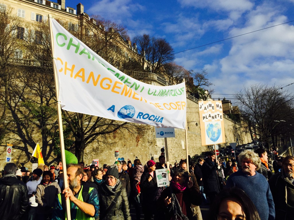 Marche pour le Climat à Genève le 28.11.2015